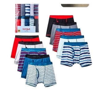 10-pack of boys' boxer brief Cat & Jack‎ Medium Size 8 New Cotton